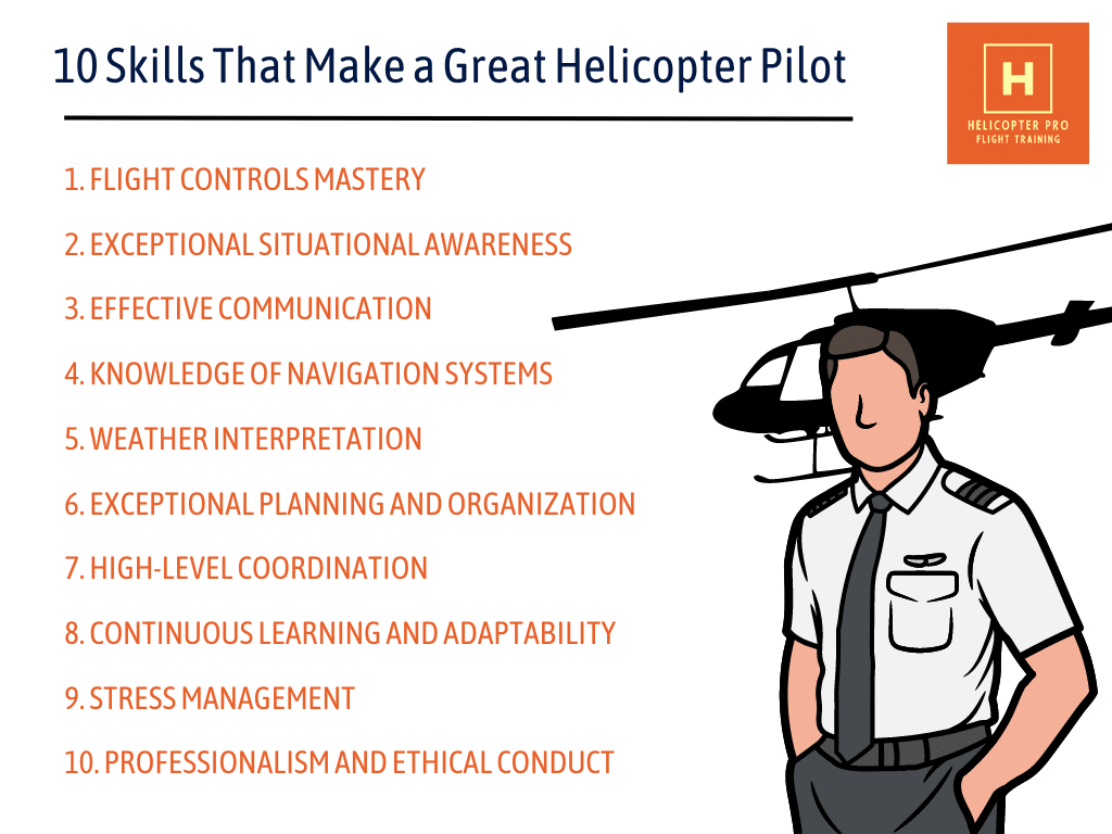 10 helicopter pilot skills