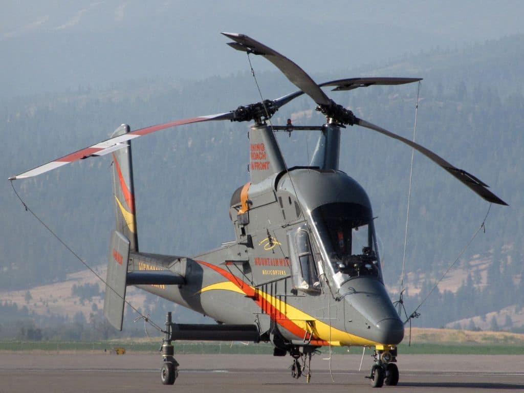 intermeshing rotor helicopter